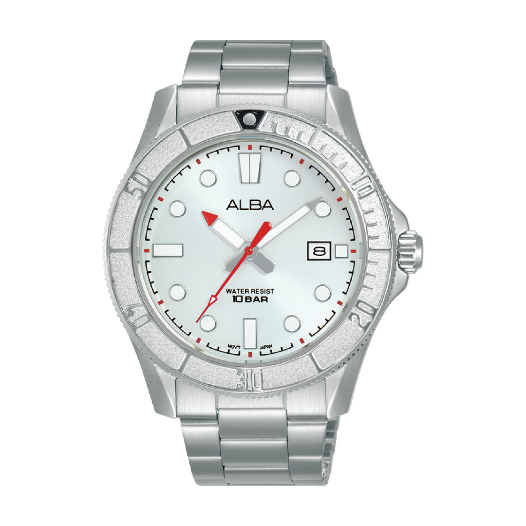 ALBA AS9Q09X QUARTZ STAINLESS STEEL MEN WATCH