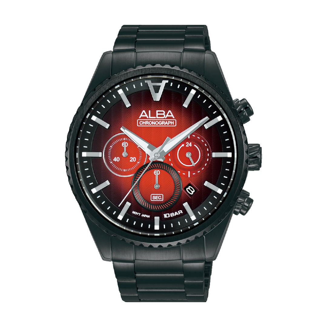 ALBA AT3H91X QUARTZ CHRONOGRAPH MEN WATCH