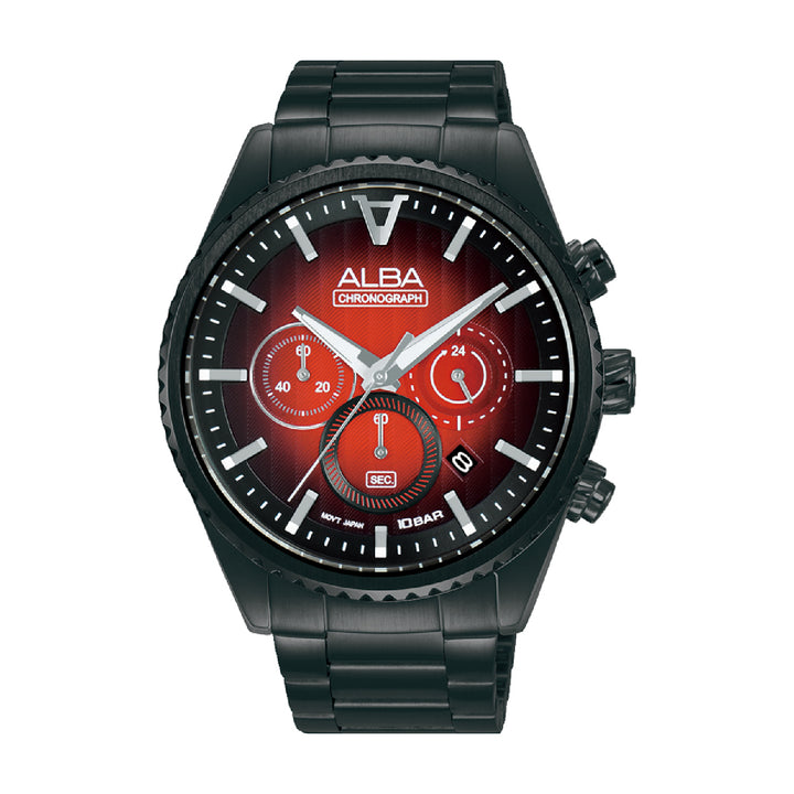 ALBA AT3H91X QUARTZ CHRONOGRAPH MEN WATCH