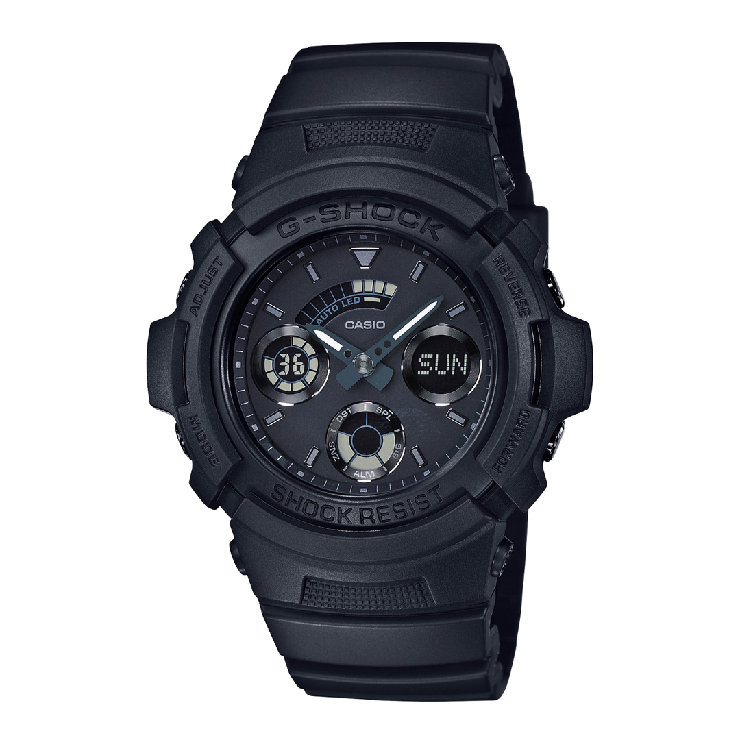 CASIO G-SHOCK AW-591BB-1ADR SPECIAL COLOUR MODELS BLACK WATCH