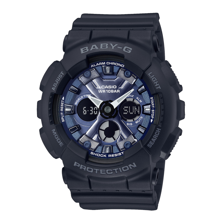 CASIO BABY-G BA-130-1A2DR ANALOG-DIGITAL BLACK WATCH
