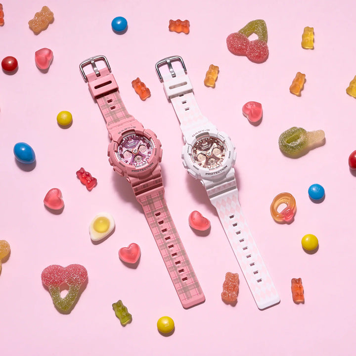 CASIO BABY-G BA-130SP-4ADR STANDARD ANALOG-DIGITAL PINK WATCH