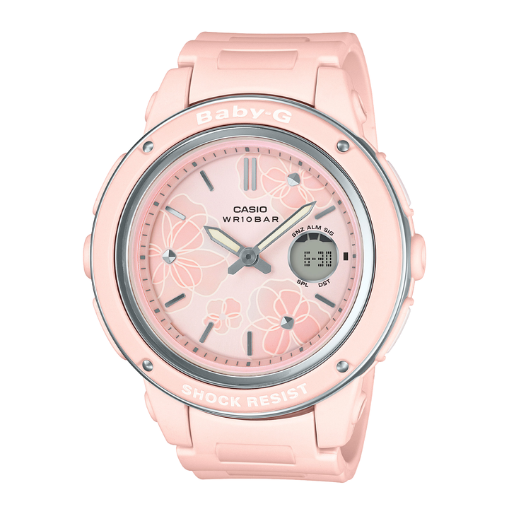 CASIO BABY-G BGA-150FL-4ADR STANDARD ANALOG-DIGITAL PINK WATCH