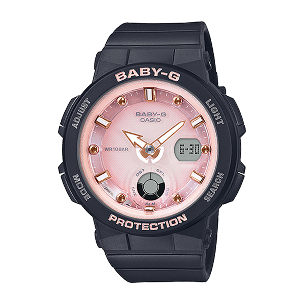 CASIO BABY-G BGA-250-1A3DR STANDARD ANALOG-DIGITAL NAVY PINK WATCH