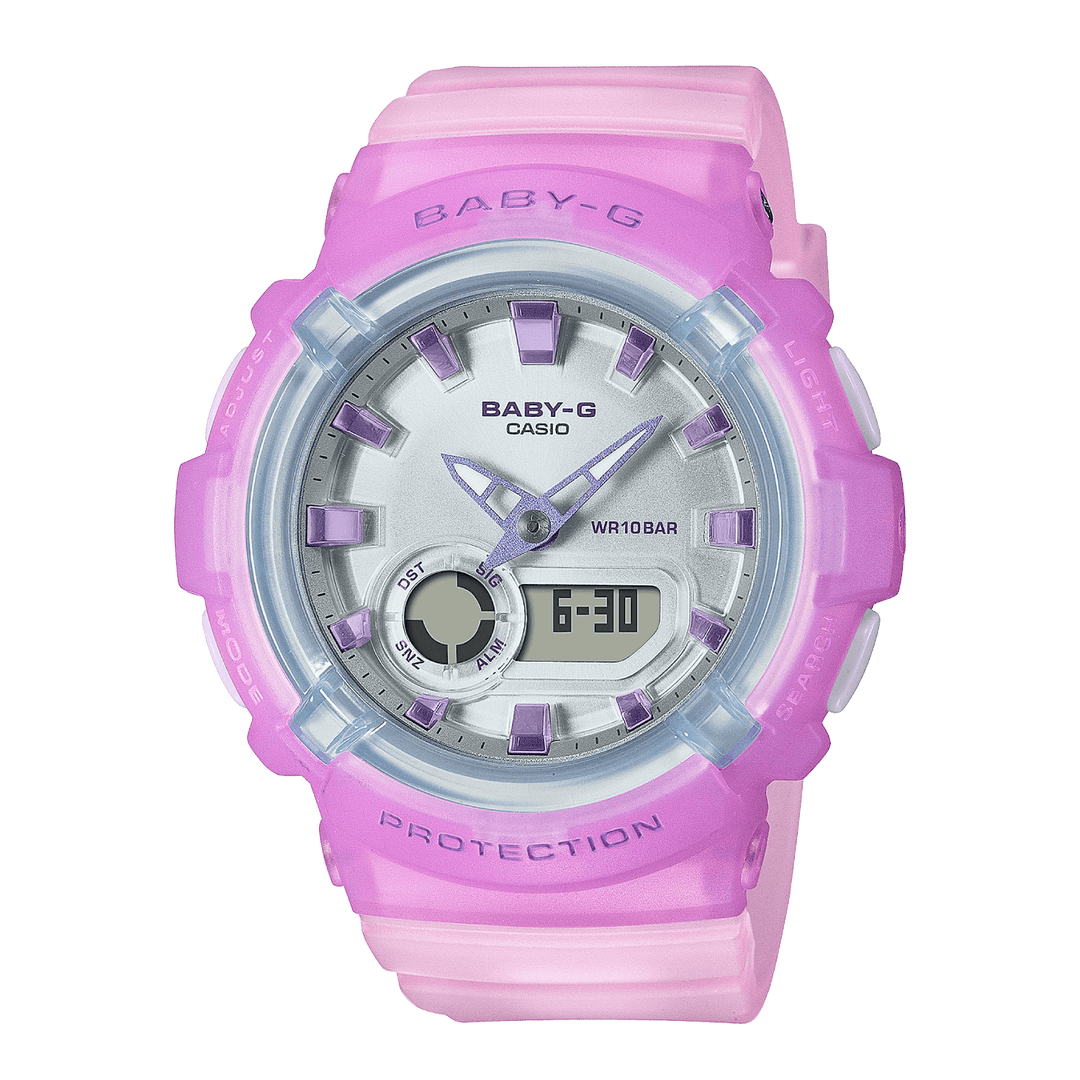 CASIO BABY-G BGA-280-6ADR STANDARD ANALOG-DIGITAL PURPLE WATCH