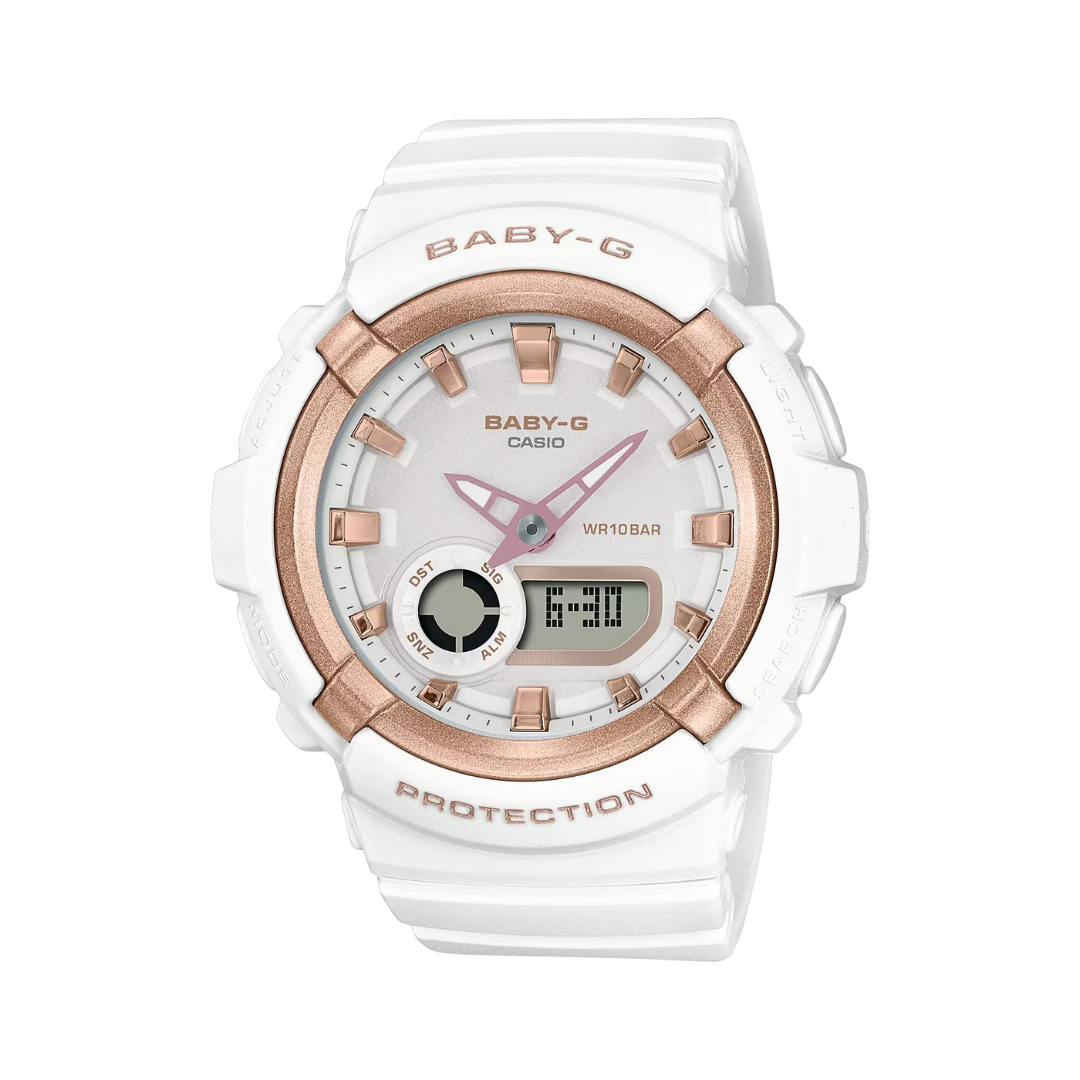 CASIO BABY-G BGA-280BA-7ADR ANALOG-DIGITAL WHITE WATCH