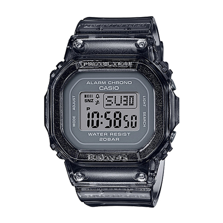 CASIO BABY-G BGD-560S-8DR STANDARD DIGITAL BLACK WATCH
