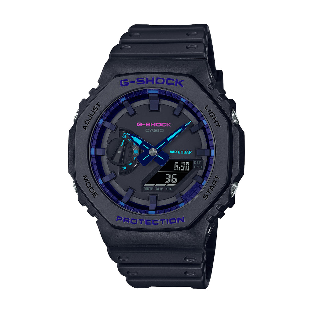 Casio G-Shock GA-2100VB-1ADR Black Virtual Reality Watch | City
