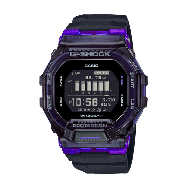 Casio G-SHOCK GBD-200SM-1A6DR Purple Digital Sports Watch – City