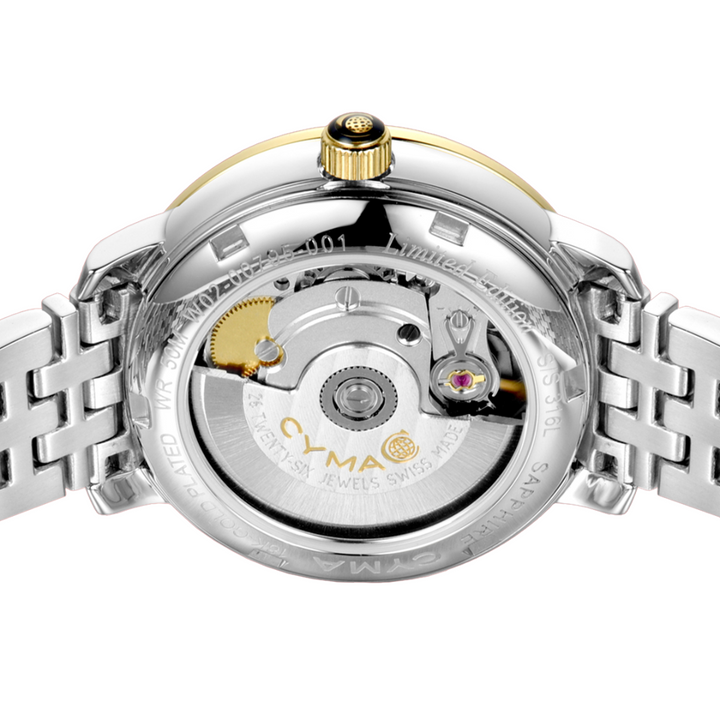 CYMA LIMITED EDITION DRAGON AND PHOENIX AUTOMATIC WOMEN WATCH