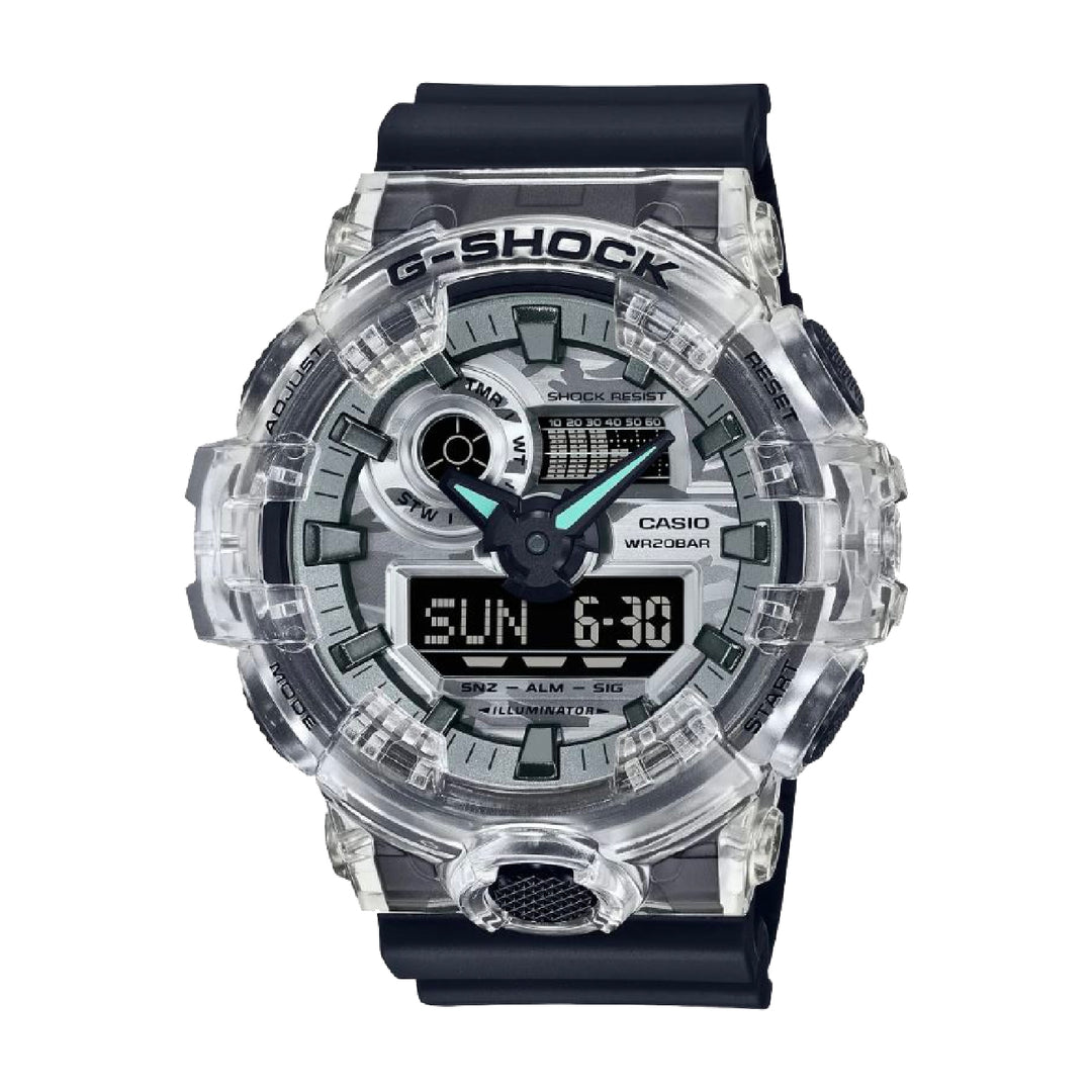 CASIO G-SHOCK GA-700SKC-1ADR SPECIAL COLOUR MODELS BLACK WATCH