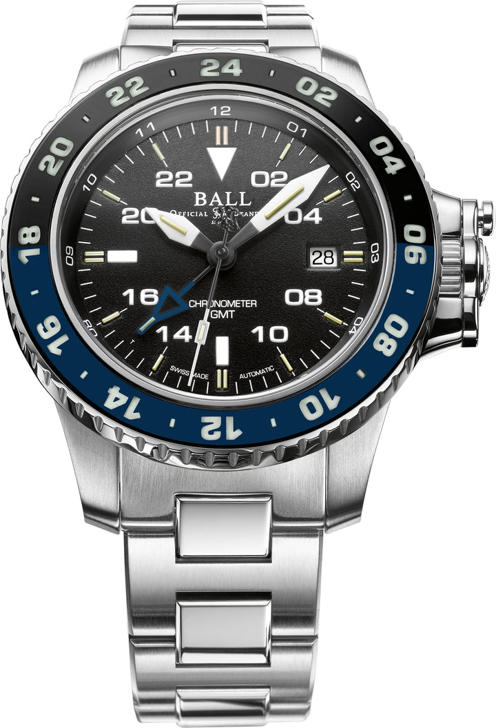BALL ENGINEER HYDROCARBON DG2018C-S10C-BK AERO GMT II MEN WATCH