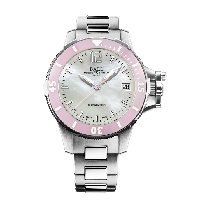 BALL ENGINEER HYDROCARBON DL2016B-S3CAJ-WH CERAMIC MIDSIZE WOMEN WATCH