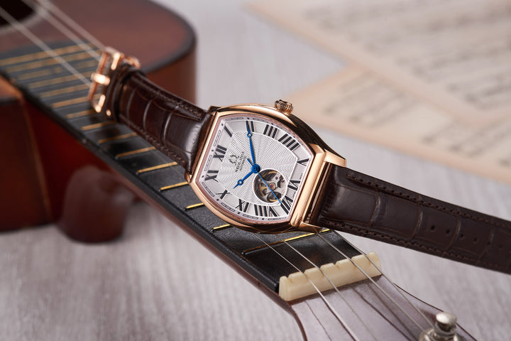 SOLVIL ET TITUS BARRIQUE W06-03268-002 3 HANDS MECHANICAL MEN WATCH