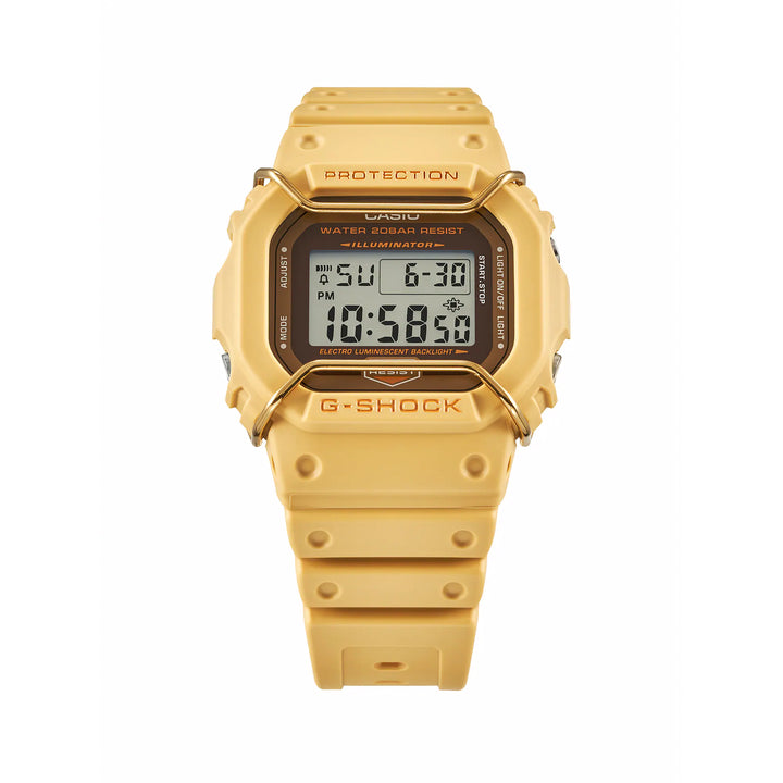 CASIO G-SHOCK DW-5600PT-5DR SPECIAL COLOR MODELS YELLOW WATCH