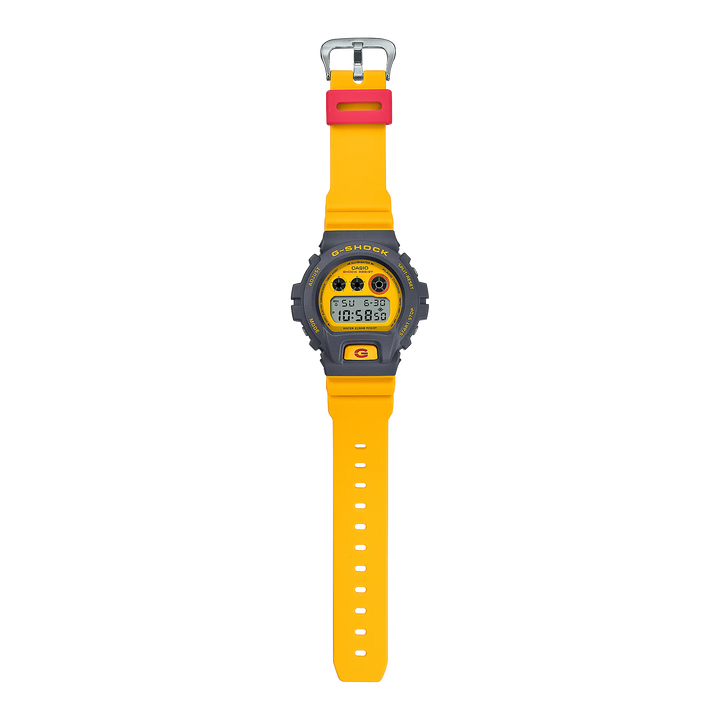 CASIO G-SHOCK DW-6900Y-9DR SPECIAL COLOUR MODELS YELLOW WATCH