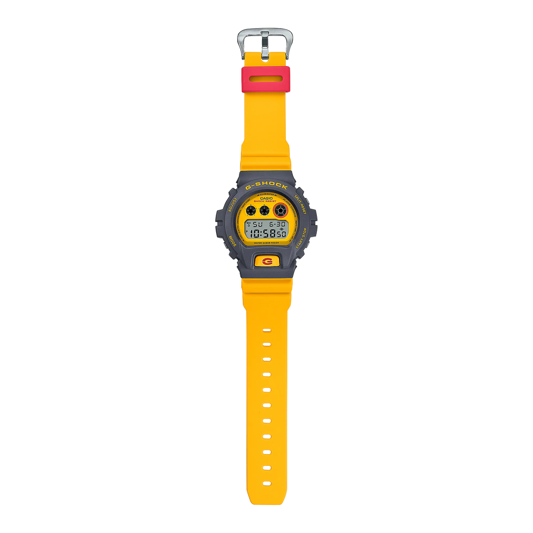 CASIO G-SHOCK DW-6900Y-9DR SPECIAL COLOUR MODELS YELLOW WATCH