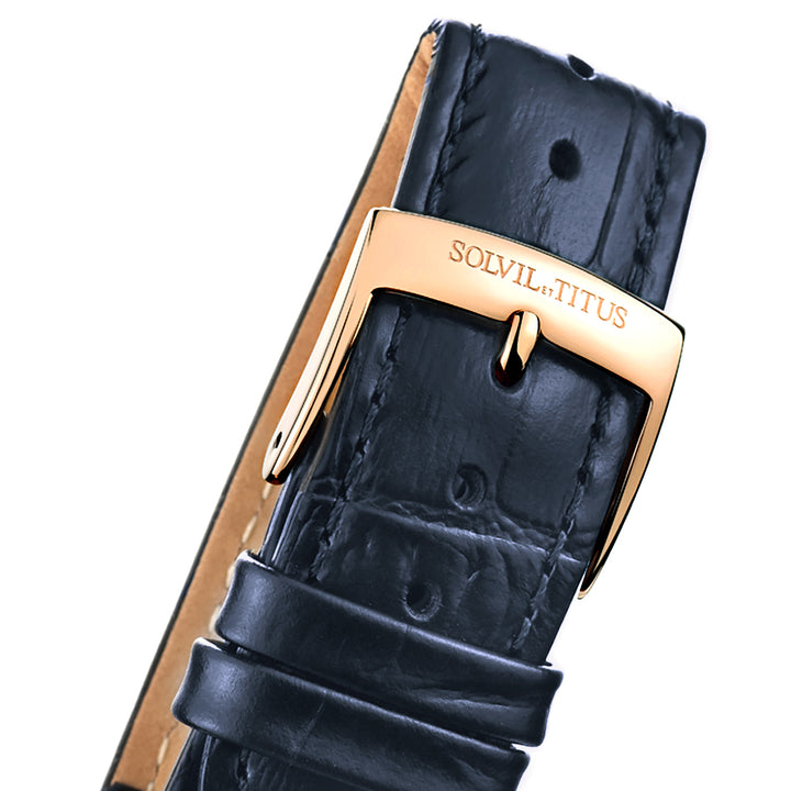 SOLVIL ET TITUS BARISTA W06-03219-002 MULTI-FUNCTION QUARTZ MEN WATCH