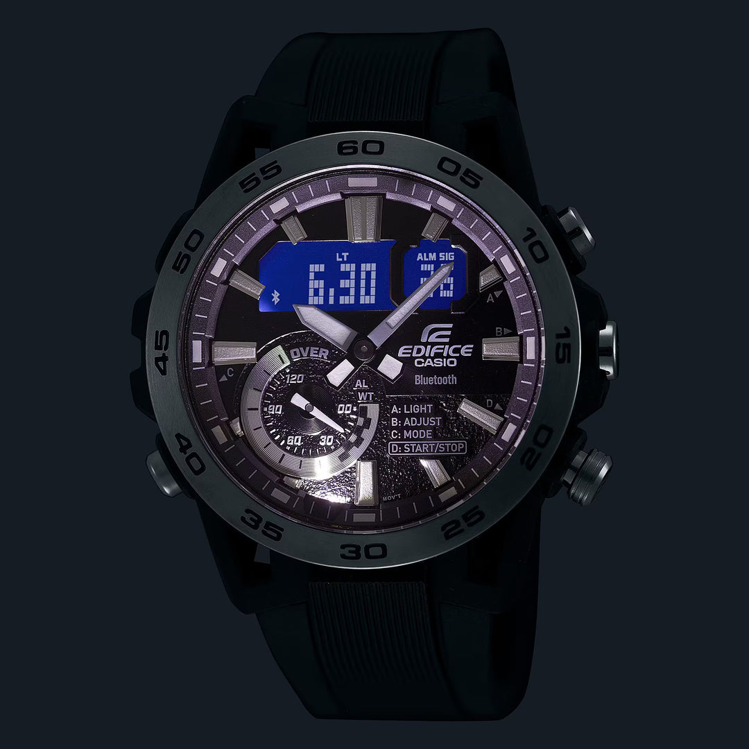 CASIO EDIFICE ECB-40P-1ADF SOSPENSIONE MEN WATCH