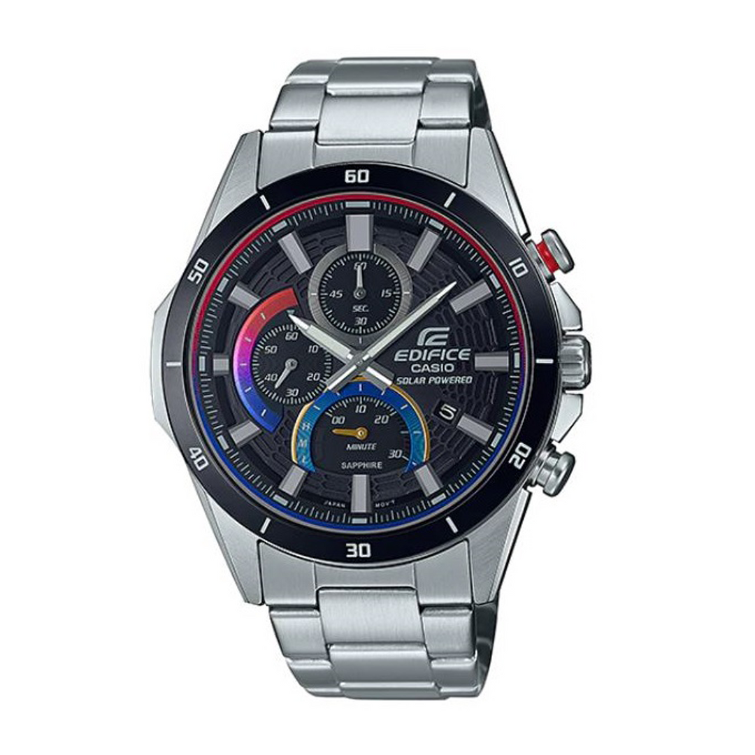 CASIO EDIFICE SLIM LINE EFS-S610HG-1AVUDF SOLAR CHRONOGRAPH MEN WATCH