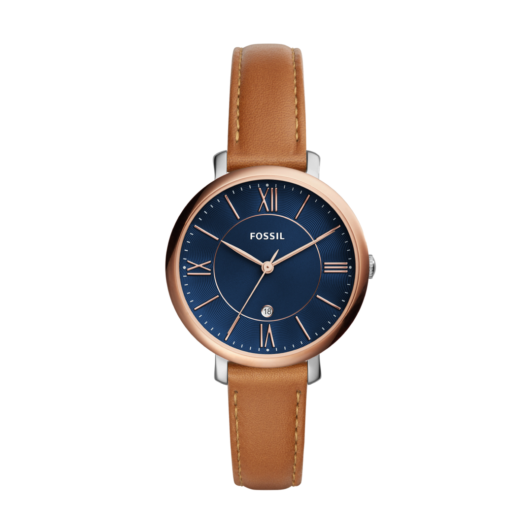 FOSSIL ES4274 JACQUELINE QUARTZ ANALOG 3 HANDS DATE WOMEN WATCH