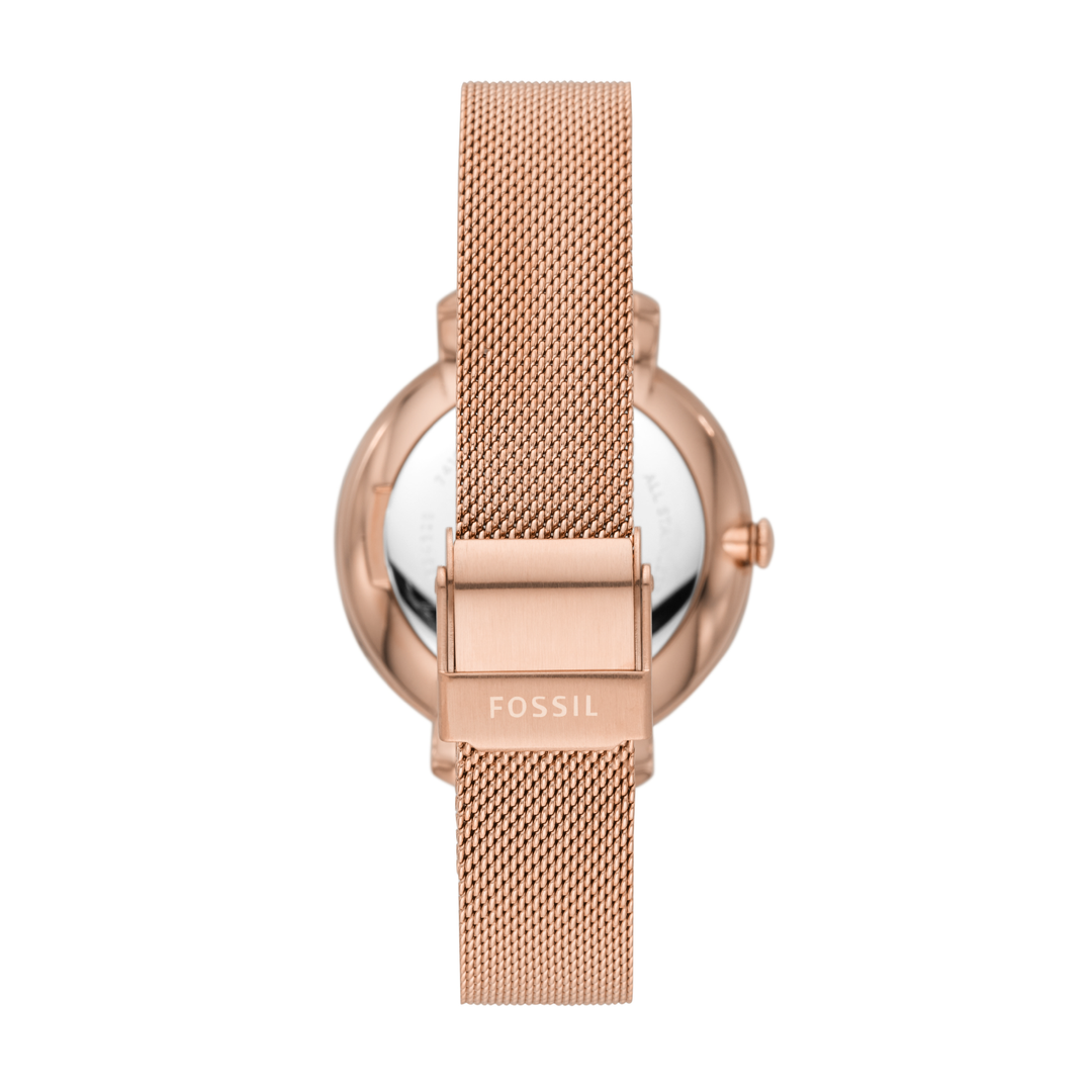 FOSSIL ES4628 JACQUELINE 3 HANDS DATE QUARTZ WOMEN WATCH