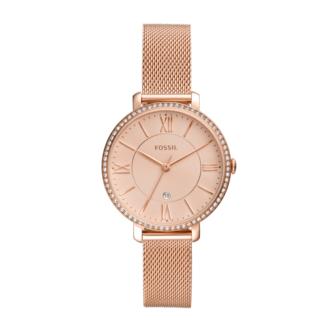 FOSSIL ES4628 JACQUELINE 3 HANDS DATE QUARTZ WOMEN WATCH
