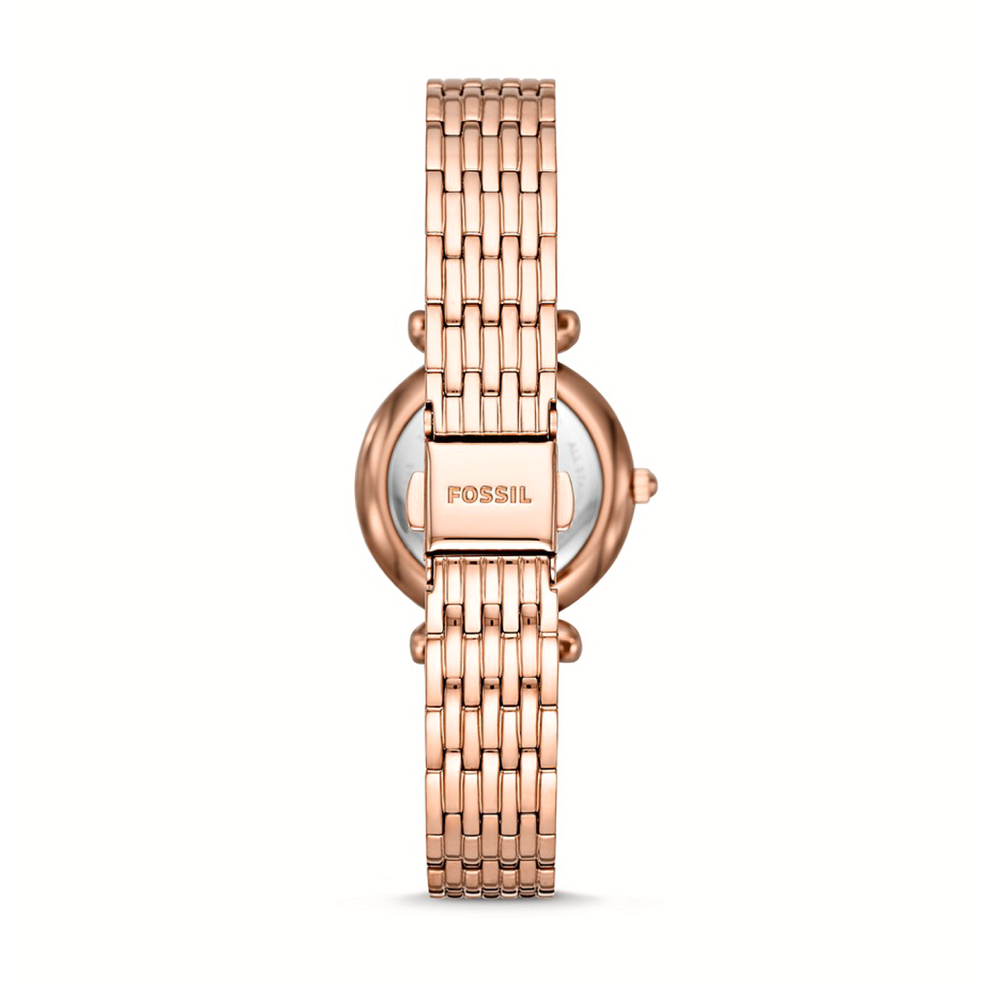 FOSSIL ES4648 CARLIE MINI 3 HANDS QUARTZ WOMEN WATCH