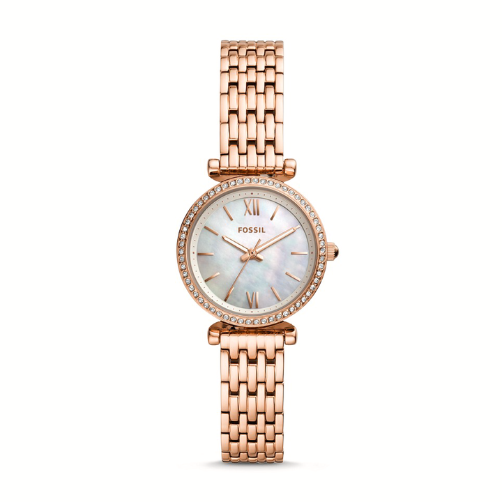FOSSIL ES4648 CARLIE MINI 3 HANDS QUARTZ WOMEN WATCH