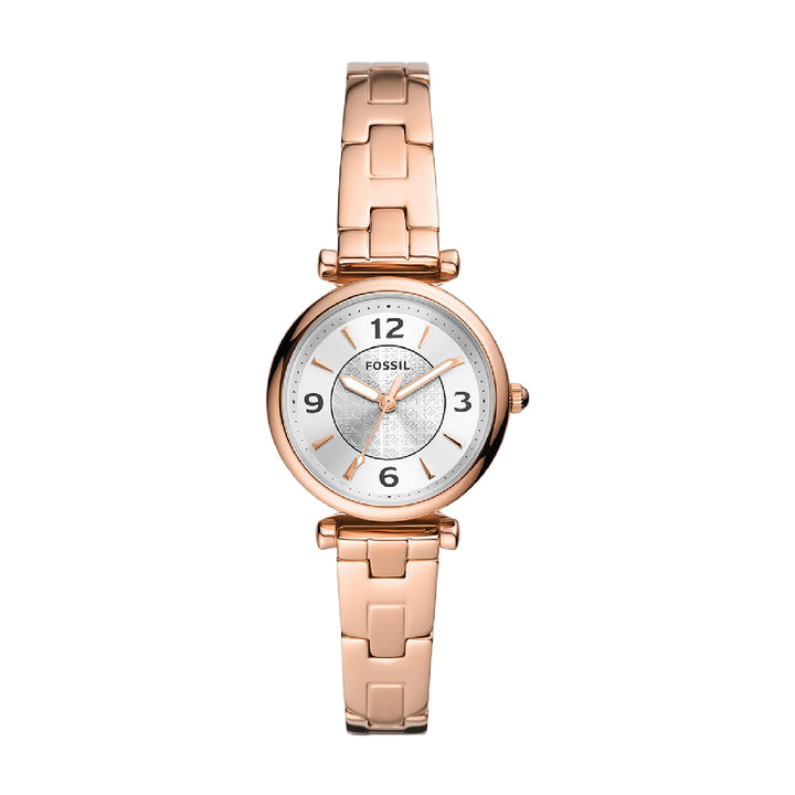 FOSSIL ES5202 CARLIE 3 HANDS DATE QUARTZ WOMEN WATCH