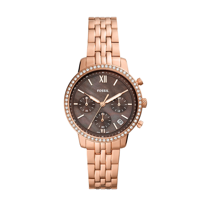 FOSSIL ES5218 NEUTRA QUARTZ CHRONOGRAPH WOMEN WATCH