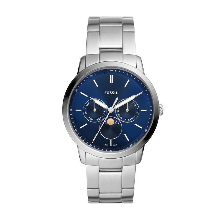 FOSSIL FS5907 NEUTRA MULTI-FUNCTION QUARTZ MOONPHASE MEN WATCH