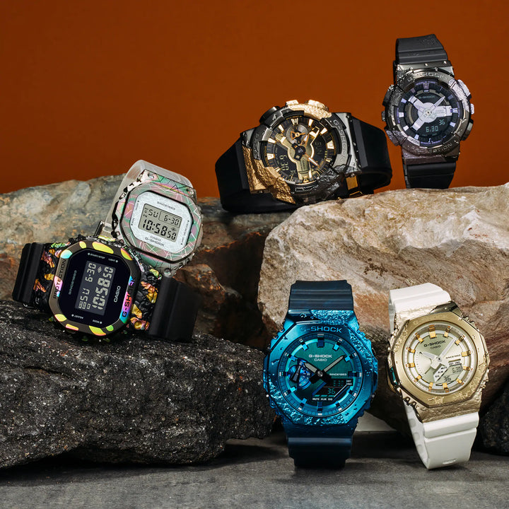 CASIO G-SHOCK GM-5640GEM-1DR SPECIAL COLOUR MODELS BLACK WATCH
