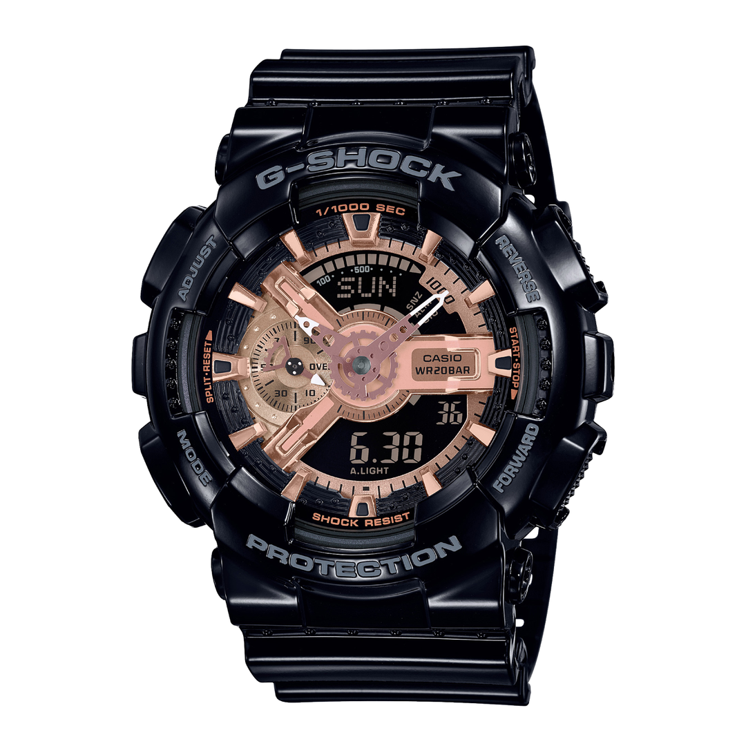 CASIO G SHOCK GA 110MMC 1ADR SPECIAL COLOUR MODELS BLACK WATCH