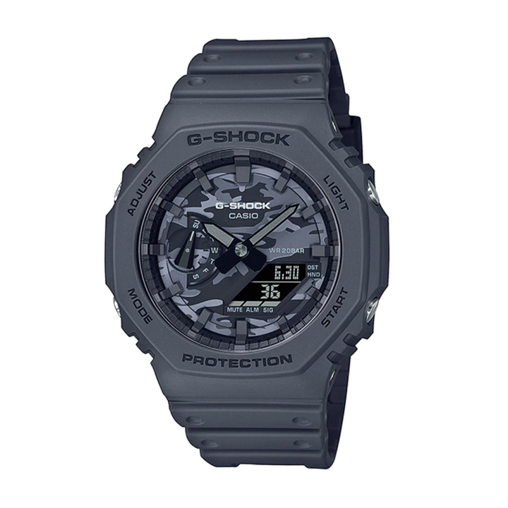 CASIO G-SHOCK GA-2100CA-8ADR SPECIAL COLOUR MODELS BLACK WATCH
