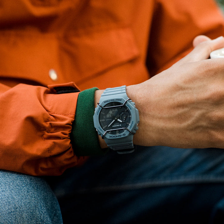 CASIO G-SHOCK GA-2100PT-2ADR SPECIAL MODEL BLUE WATCH