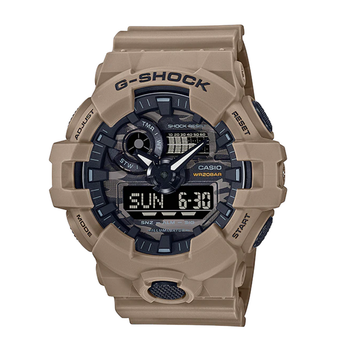 CASIO G-SHOCK GA-700CA-5ADR SPECIAL COLOUR MODELS BROWN WATCH