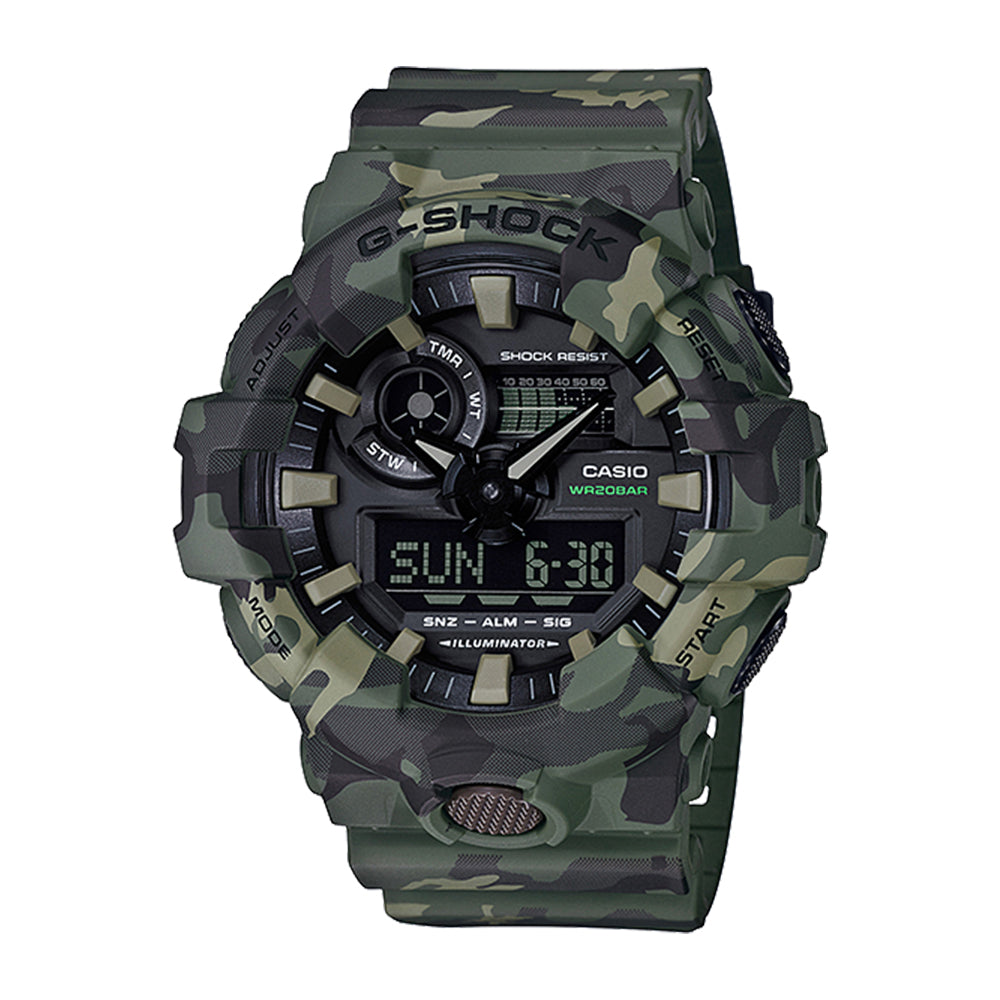 CASIO G-SHOCK GA-700CM-3ADR SPECIAL COLOUR MODELS KHAKI WATCH
