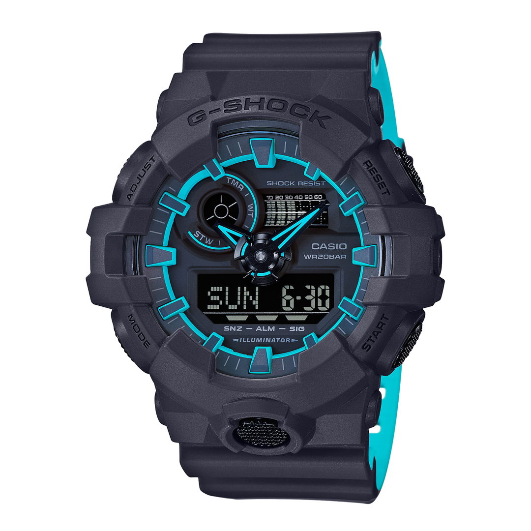 CASIO G-SHOCK GA-700SE-1A2DR SPECIAL COLOUR MODELS NAVY WATCH