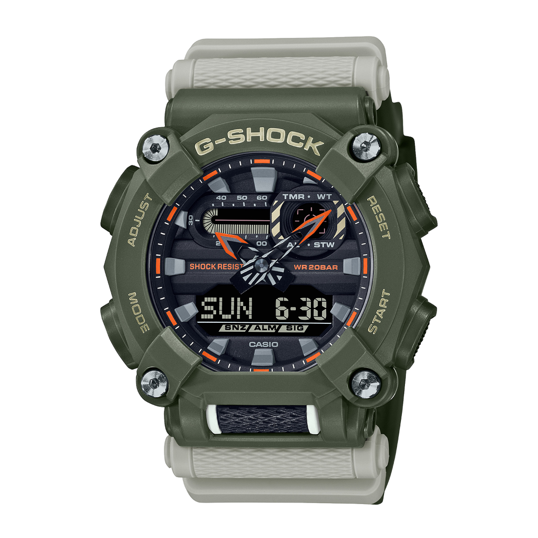 G shock top watch green colour