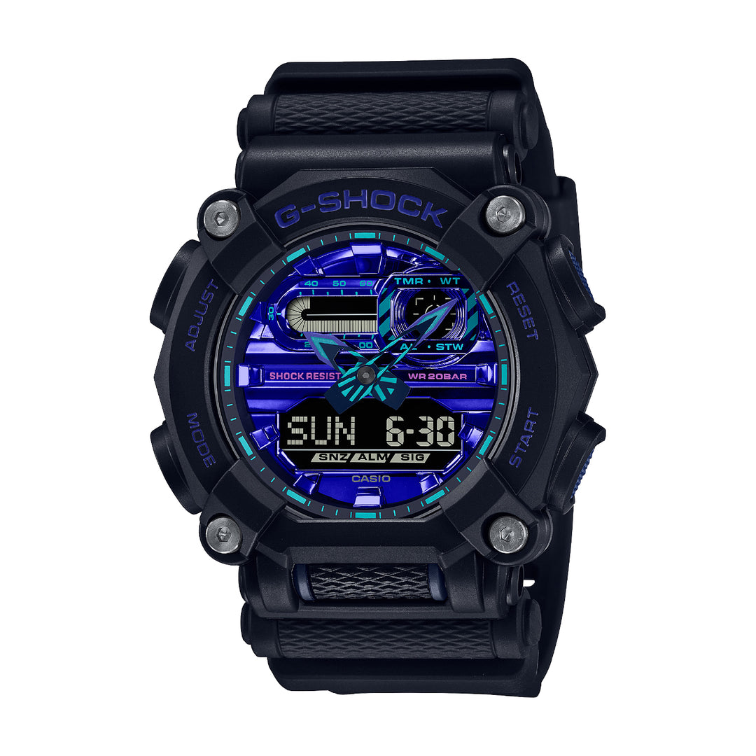 CASIO G-SHOCK GA-900VB-1ADR SPECIAL COLOUR MODELS BLACK WATCH