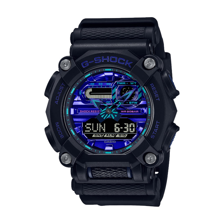 CASIO G-SHOCK GA-900VB-1ADR SPECIAL COLOUR MODELS BLACK WATCH