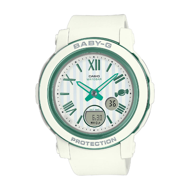 CASIO BABY-G BGA-290SW-7ADR STANDARD ANALOG-DIGITAL WHITE WATCH