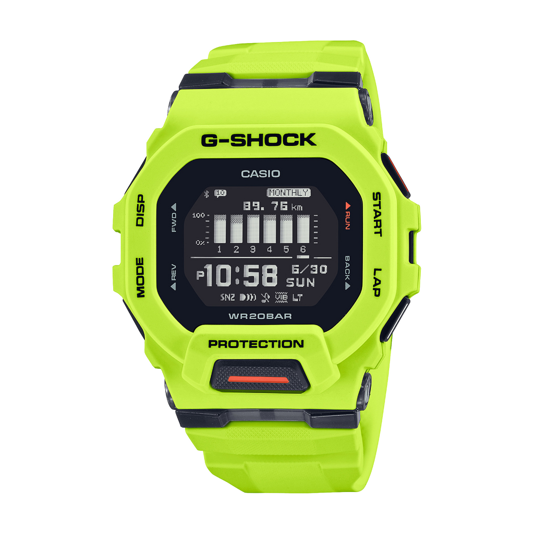 CASIO G-SHOCK SPORTS GBD-200-9DR DIGITAL GREEN WATCH