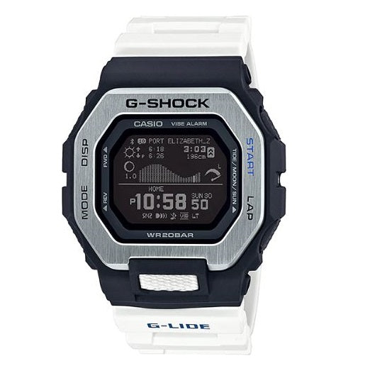 CASIO G-SHOCK SPORTS GBX-100-7DR DIGITAL WHITE WATCH