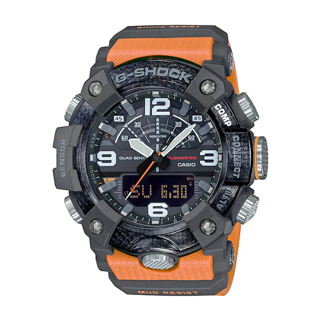 CASIO G SHOCK GG B100 1A9DR MASTER OF G LAND MUDMASTER ORANGE