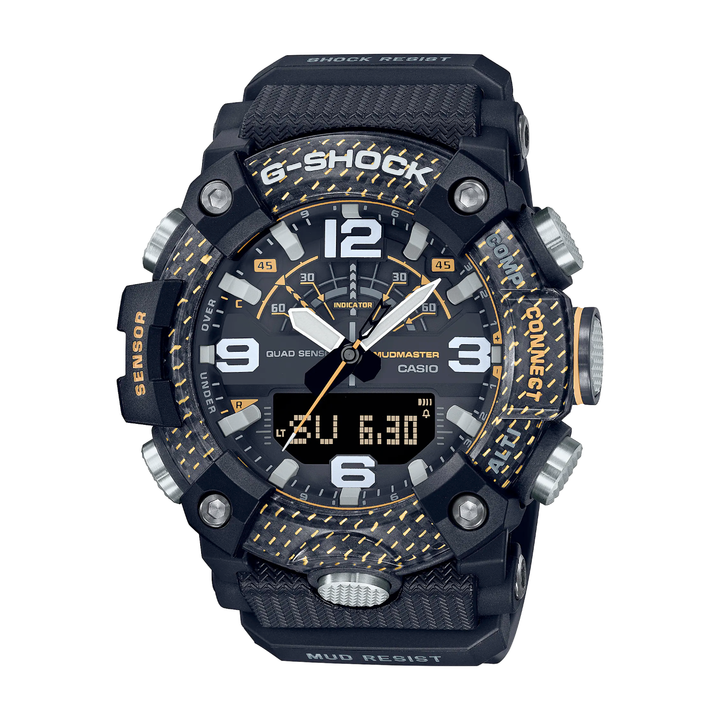 CASIO G-SHOCK GG-B100Y-1ADR MASTER OF G - LAND MUDMASTER YELLOW WATCH