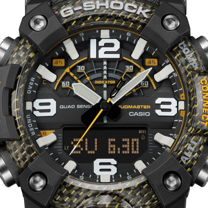 CASIO G-SHOCK GG-B100Y-1ADR MASTER OF G - LAND MUDMASTER YELLOW WATCH