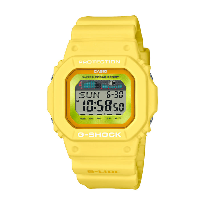 CASIO G-SHOCK GLX-5600RT-9DR G-LIDE SPORTS YELLOW WATCH