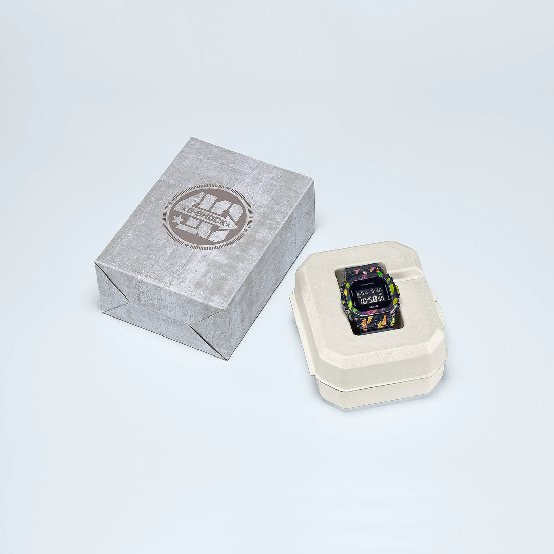 CASIO G-SHOCK GM-5640GEM-1DR SPECIAL COLOUR MODELS BLACK WATCH